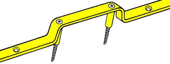 London Bar Door Frame Reinforcer